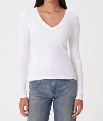 Goldie London Womens Valerie Top In White