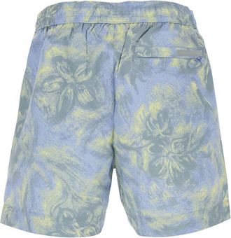 Maison Kitsun&eacute; Mens Swim Shorts Multicolour Polyester (lining And Shell)