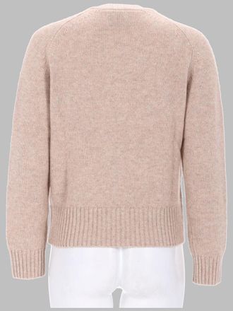 Isabel Marant Wool-Cashmere Blend Cardigan - Beige