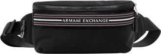 A|X Armani Exchange Belt Bag - Heren - Heuptassen - Zwart - ONE Size - Polyester - Tassen