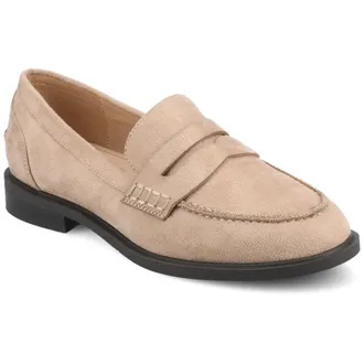 Journee Collection Womens Brooks Wide-Width Penny Loafer