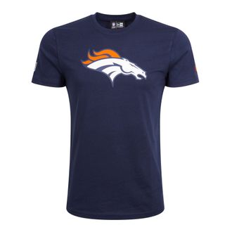 New Era Denver Broncos NFL Team Logo Blue T-Shirt