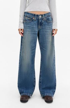 BDG Kayla Aruba Wide Leg Jeans in Mid Vintage at Nordstrom Rack, Size 31L