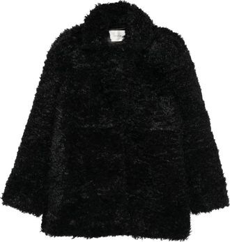 Gestuz Long-sleeve Textured Coat