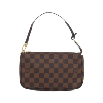 Louis Vuitton Ebene Coated Canvas Pochette Pouch (Pre-Owned)