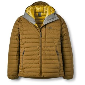 RAB Microlight Windstopper Hoody Daunenjacke f&uuml;r Herren | braun