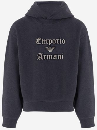 Emporio Armani katoenen hoodie met logo