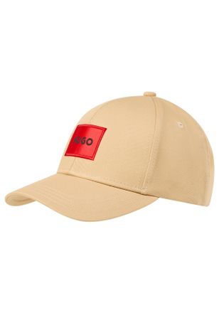 HUGO BOSS Baseball Cap HUGO Men-X 581-RL, Herren, medium beige 269, Twill, Baumwolle, unifarben, Caps Baseball Cap, mit Markenlogo