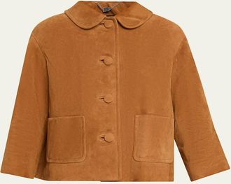 Marc Jacobs Suede Doll Jacket