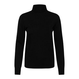 MY ESSENTIAL WARDROBE Gebreide kleding - Dames - Coltruien - Zwart - M - Truien & Vesten