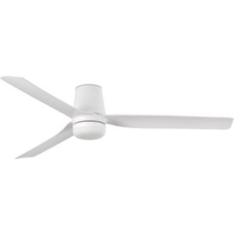 Faro Barcelona Punt Tub M Led Ventilador Blanco Tuya