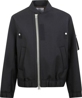 sacai Asymmetric Zip Bomber Jacket