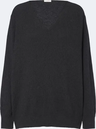 The Row Phef cotton and cashmere sweater