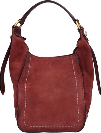 Gianni Chiarini Tassen.. Multi Colour - Dames - Schoudertassen - Rood - ONE Size - Su&egrave;de - Tassen