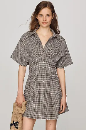 Exquise Tobie Mini Shirt Dress by Exquise