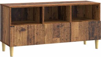 vidaXL Mueble De Tv 102 X 34,5 X 50 Cm Madera Envejecida Vidaxl