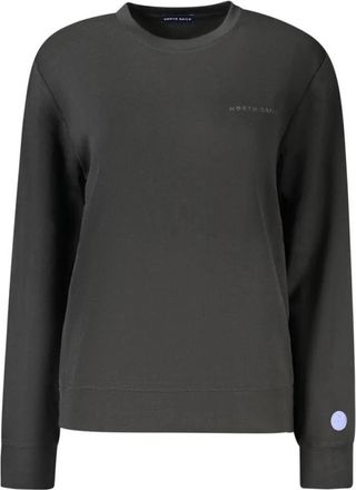 North Sails Pullover trui met lange mouwen en ronde hals - Dames - Sweatshirts - Zwart - S - Polyester - Hoodies & sweatvesten
