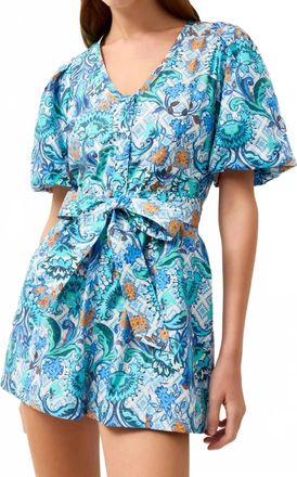 Marie Oliver Devin Romper In Chateau