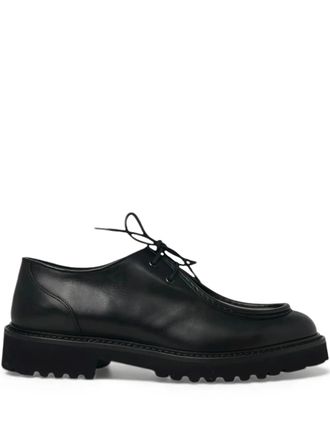 Doucal's lace-up derby shoes - Black