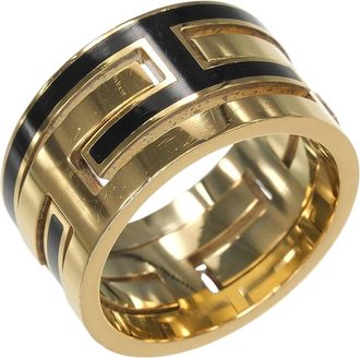 Herm&egrave;s Gold Plating Band Ring (Pre-Owned)