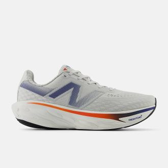 New Balance Mens Fresh Foam X 1080V14 Running Shoes In White/blue/orange