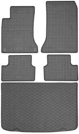 OEM Juego De Alfombrillas De Goma Para Coche Y Maletero Para Mercedes Clase A W176 Hatchback (09.2012-04.2018)
