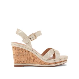 Carvela Womens Verona Wedge Heels - Gold - Size UK 3