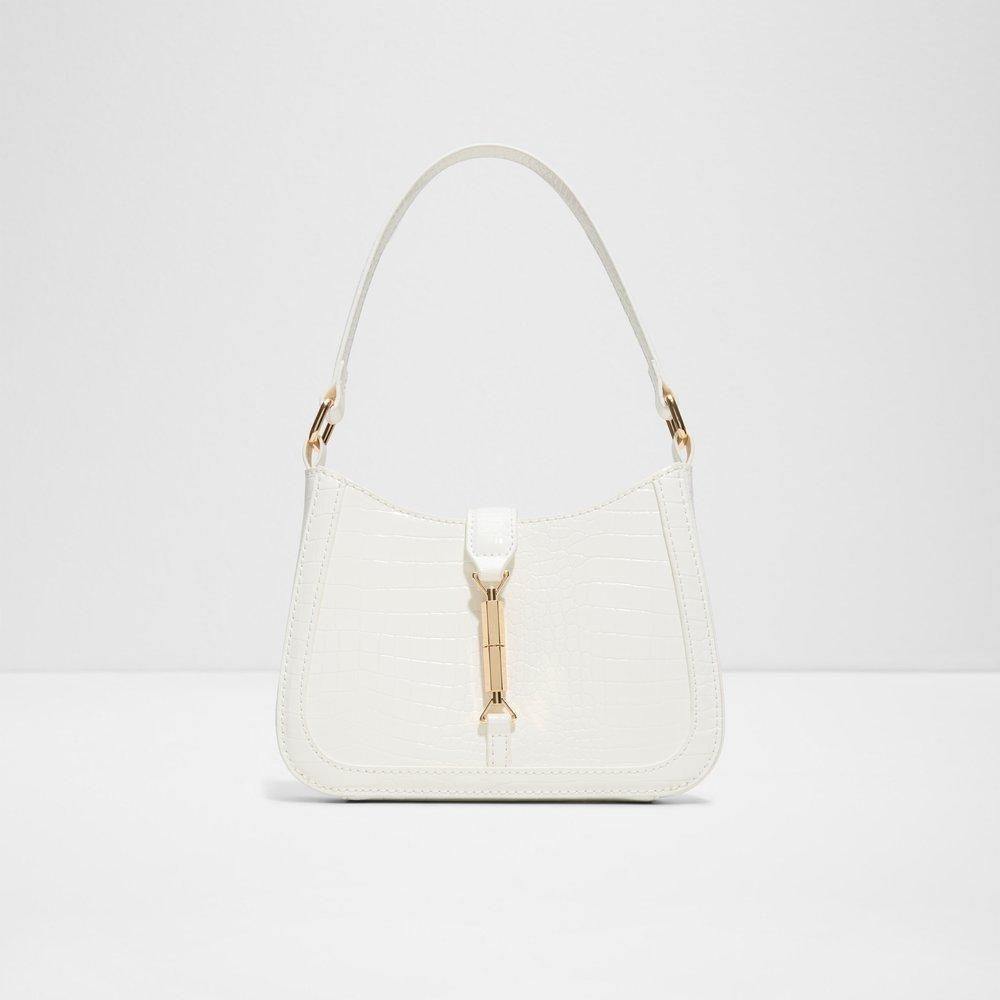 ☆日本未上陸*ALDO*新作*2wayハンドルバッグ/ND-WHITE☆ 新作 本革 ショルダーバッグ レディース 斜めがけ 2way