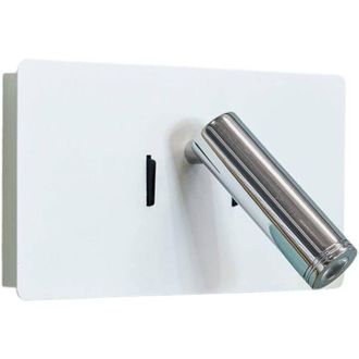 Lucande LED Wall Light Elske made of Metal for Bedroom