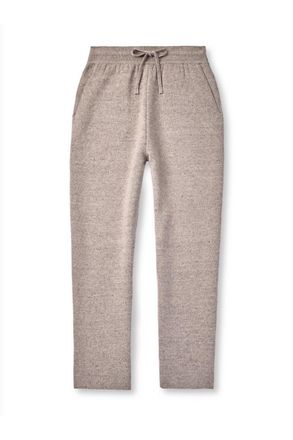 Loro Piana Tapered Linen and Cashmere-Blend Sweatpants