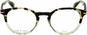 Rag & Bone Unisex Green Phantos Eyeglass Frames RNB8003
