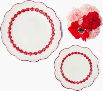 Mrs. Alice Red Laurel Starter Plate at Nordstrom