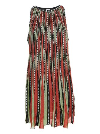 Missoni Algae bubble knit dress - women - Polyamide/Cotton/Viscose/Metallic Fibre/Polyester - M - Green