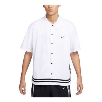Nike DNA Crossover Dri-FIT Basketball Shirt (Asia Sizing) White Black FN2876-100