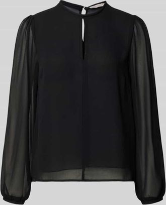 Rinascimento Rinascimento Bluse mit Rundhalsausschnitt in Black, Größe XL