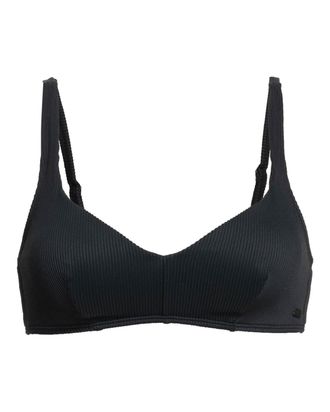 Roxy Triangel-Bikini-Top ROXY Roxy Love The Sun Ray, Damen, Gr. XS, Cup B, grau (anthrazit), Obermaterial: 91% Nylon, 9% Elasthan;, Bikini-Oberteile Triang