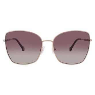 Carolina Herrera Brown Gradient Butterfly Ladies Sunglasses HER 0133/S 0000/HA 59
