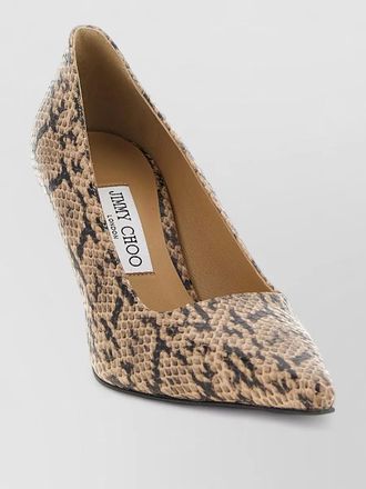 Jimmy Choo London ixia pumps pointed toe snake print