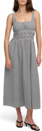 Favorite Daughter The Sleeveless Swoon Dress in Navy/white at Nordstrom, Size X-Small