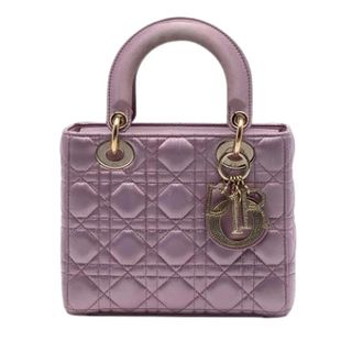 Dior Pre-owned Lady Dior - Dames - Pre-owned - Roze - Maat: ONE Size Leer