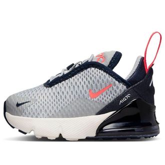 Nike (TD) Nike Air Max 270 Light Smoke Grey Bright Crimson DD1646-028