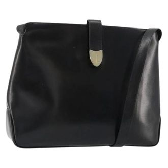 Ferragamo Pre-owned Cross Body Bags, female, Black, Size: ONE SIZE Pre-owned Shoulder Bag
