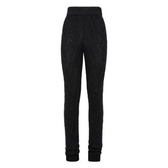 Philipp Plein Mujer, Pantalones, Negro, Talla: M
