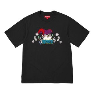 SUPREME Aoi Jester Short-Sleeve T-Shirt Black SUP-FW25-120-BLK