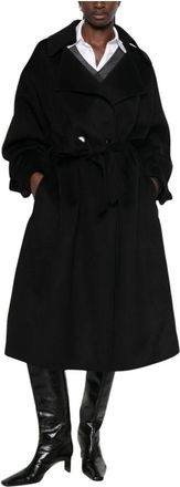 Frankie Shop Cappotto Doppiopetto London - - Coats - Donna - Nero - M