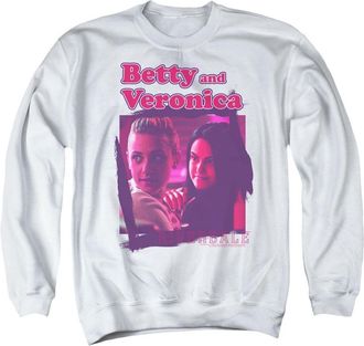 Gildan Riverdale Betty And Veronica Adult Crewneck Sweatshirt