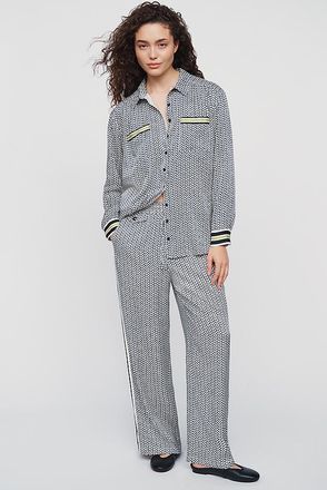 Maeve Brooklin Pull On Wide Leg Pants