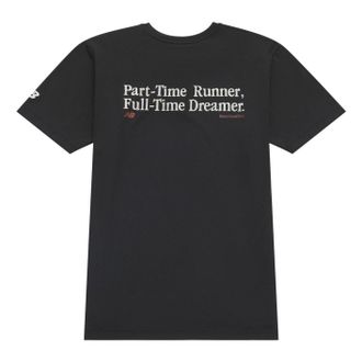 New Balance Icon Back Print T-shirt Asia Sizing Black NEE25031-BK