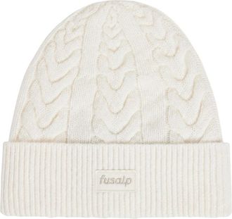 Fusalp Cable Beanie - unisex - Outdoor handschoenen - Wit - ONE Size - Wol - Fitness
