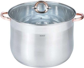 OEM Olla Grande De Acero Para Catering, 22,4 L, 34 Cm, Oro Rosa, Klausberg Kb-7798